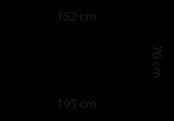 Spa Gonfiabile Boa Nera 5/6 posti Netspa