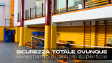 Protezioni Murali BLU Gamma in  PVC Per Interno 200x130x24mm ANTITRAUMA Cod. PMBAS