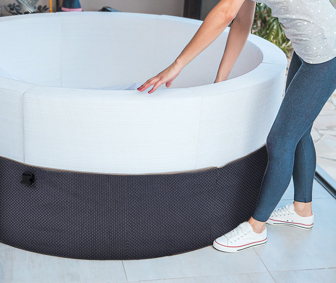 Net Spa Vita 4 posti Portatile Pareti Isolanti In Schiuma Da 8cm Cod. SP-VIP140B