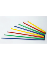 Bastone di plastica diam mm 25 lunghezza cm 120 S01310