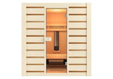 Sauna Ibrida Combinata da 4,5 kW Cod. HL-HC04PK con pietre incluse