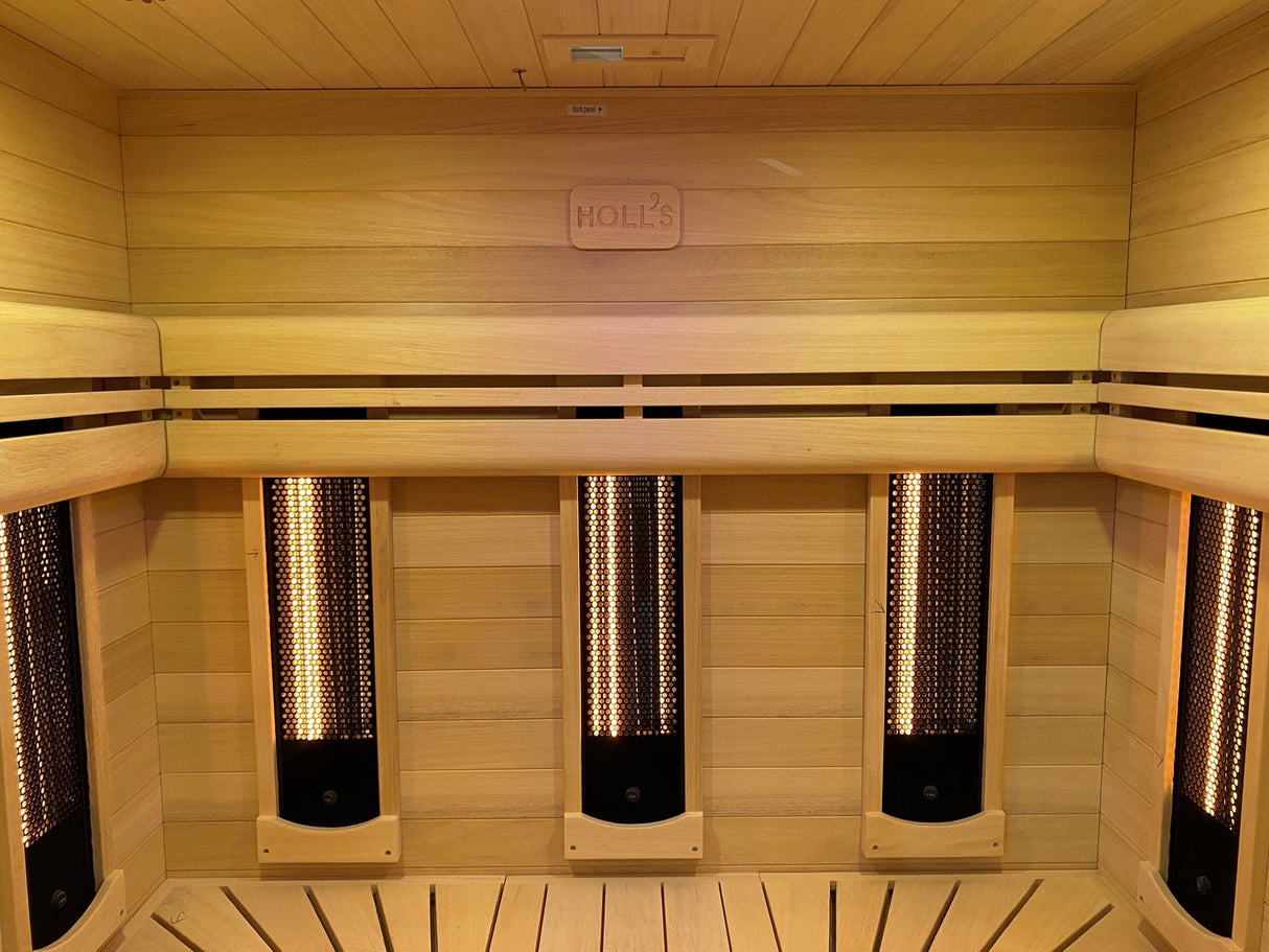 Sauna Ibrida Combinata da 4,5 kW Cod. HL-HC04PK con pietre incluse
