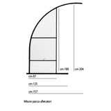 Panca Allenatori E Riserve Trasparente ML. 3 Art 1158A