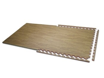 Tappeto Incastro Parquet Bicolore In Eva Art 3715