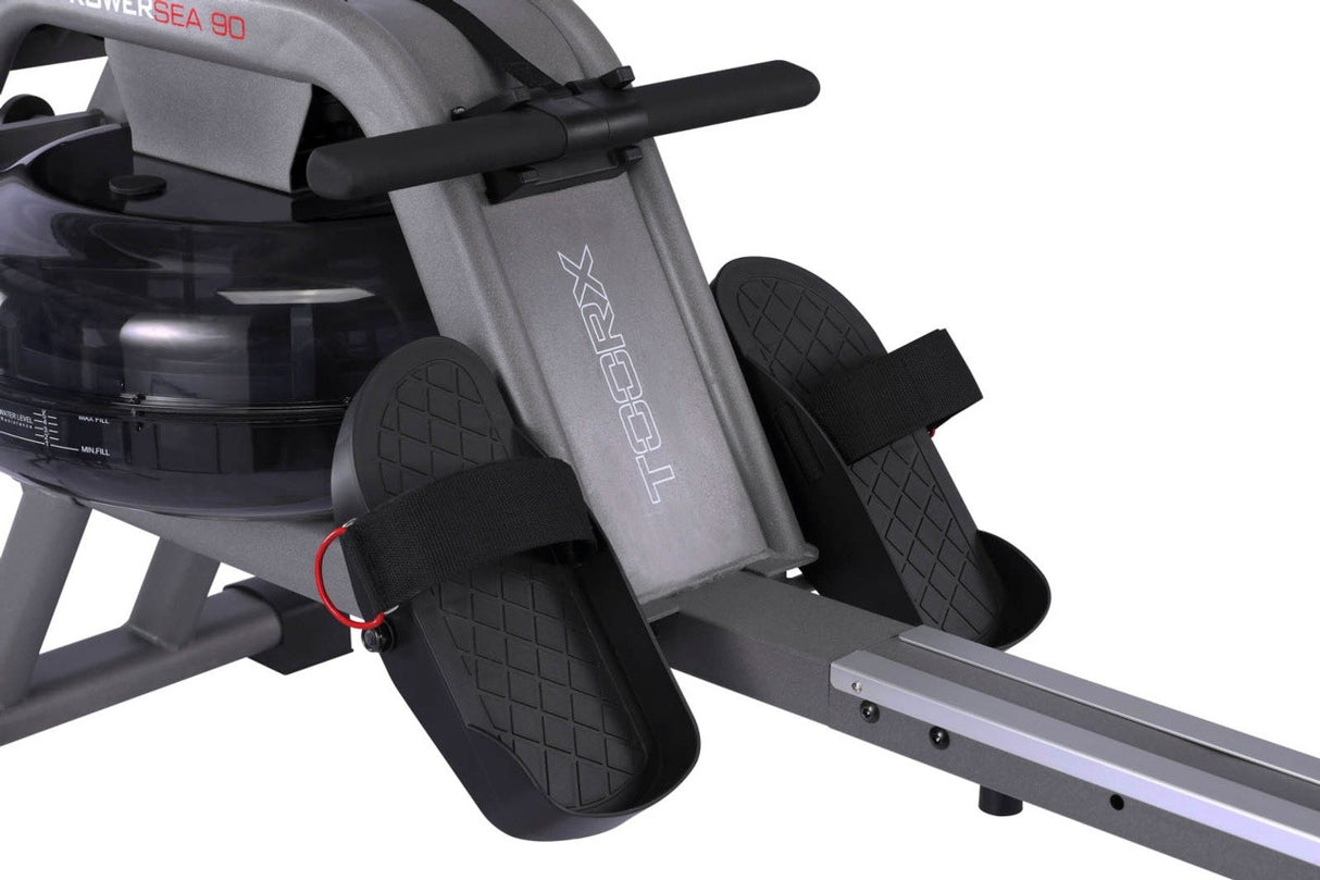 Vogatore Toorx Rower SEA 90 resistenza ad acqua - salvaspazio APP Ready