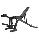 Panca piana e inclinabile multiuso WBX-220 MULTIFIT con leg extension