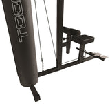 Lat machine con pulley basso - pacco pesi in acciaio 90 kg Cod LTX-3000