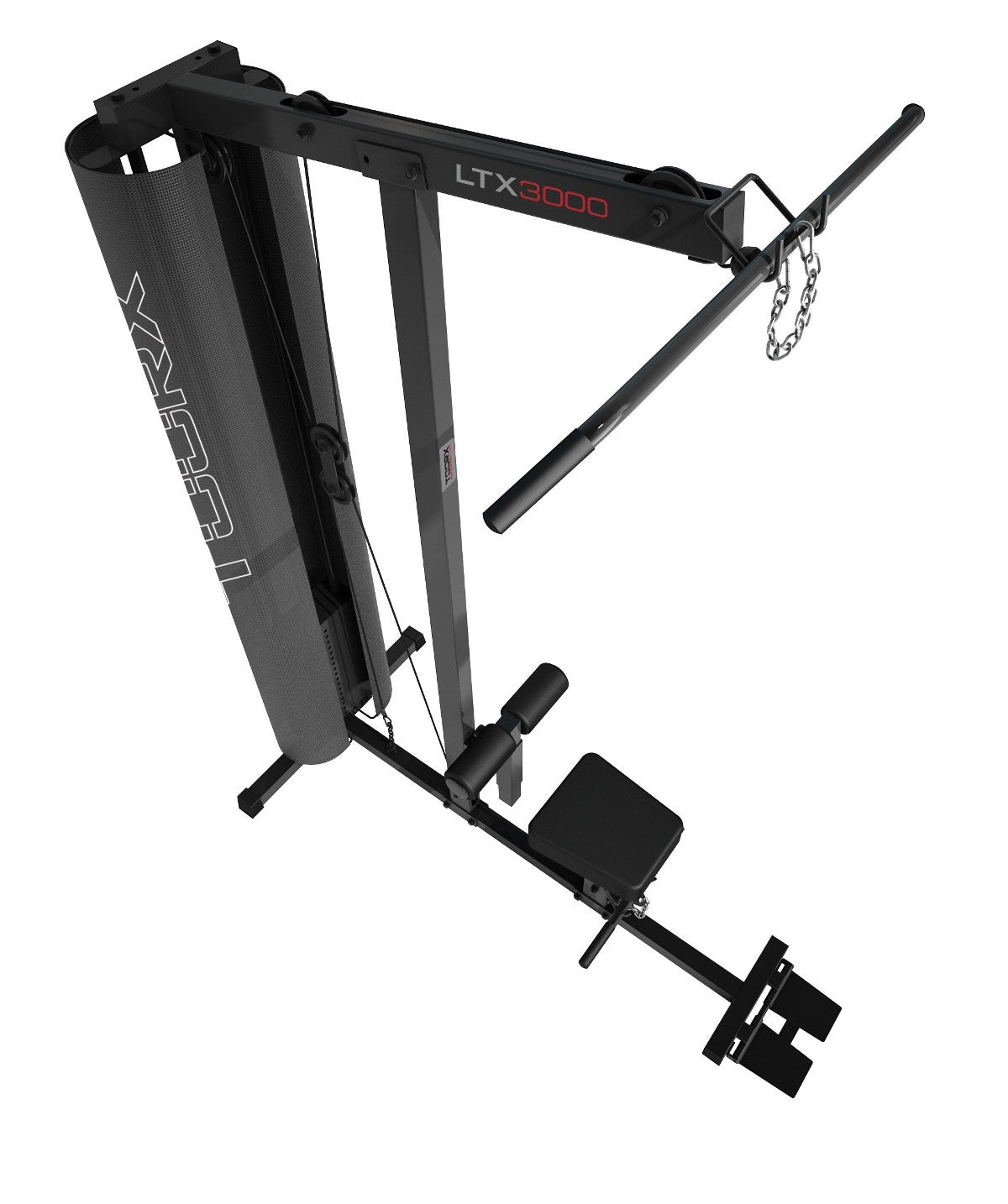 Lat machine con pulley basso - pacco pesi in acciaio 90 kg Cod LTX-3000