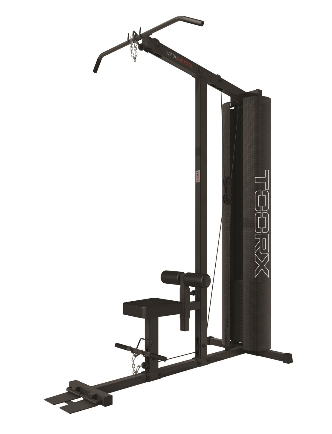 Lat machine con pulley basso - pacco pesi in acciaio 90 kg Cod LTX-3000