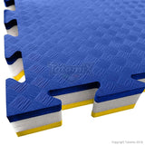 Tatami Hybrid combinazione tra Eva e Polietilene 3cm HB30C Blu Rosso