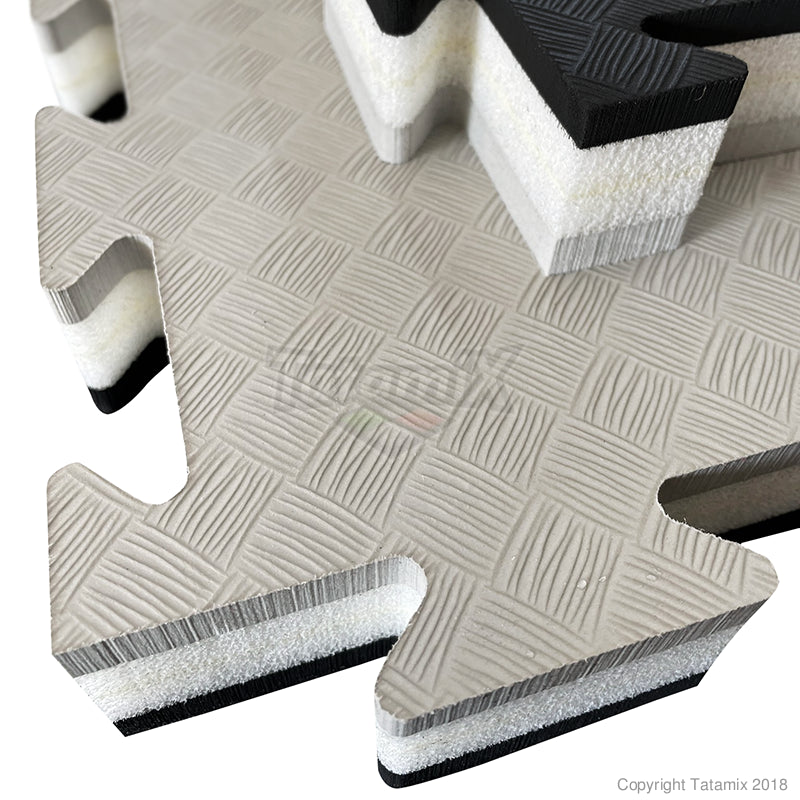 Tatami Hybrid combinazione tra Eva e Polietilene 3cm HB30C Blu Rosso