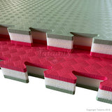 Tatami Hybrid combinazione tra Eva e Polietilene 3cm HB30C Blu Rosso