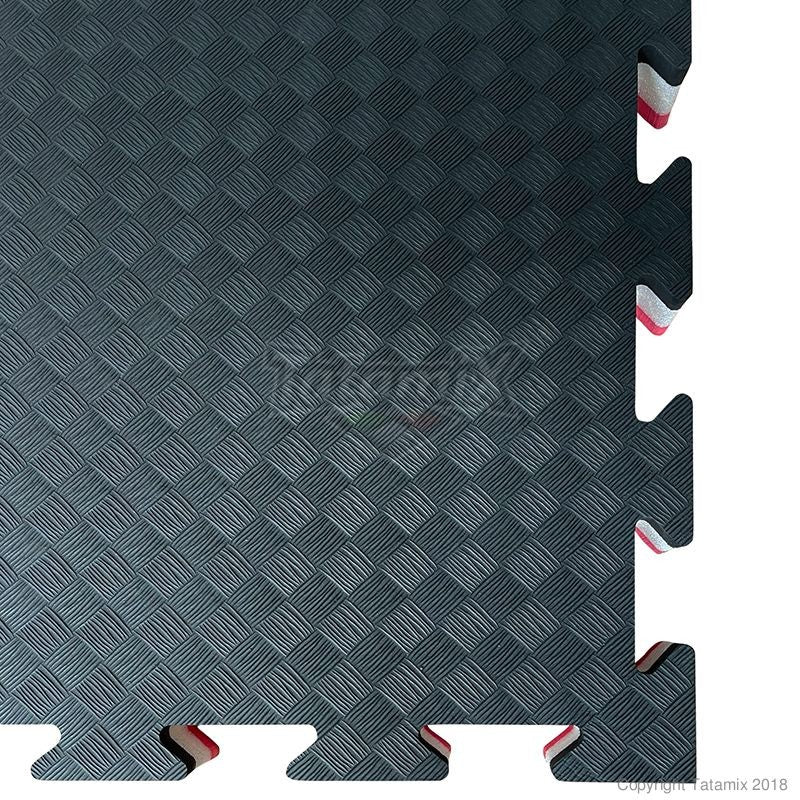 Tatami Hybrid combinazione tra Eva e Polietilene 3cm HB30C Grigio Nero