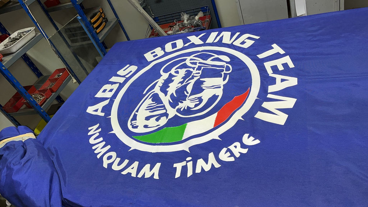 Telo per Ring Boxe in tessuto Canvas realizzabile a misura costo a richiesta