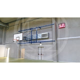 Impianto basket a parete Art. B653 girevole certificato F.I.B.A sbalzo 320 cm