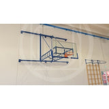 Impianto basket a parete Art. B653 girevole certificato F.I.B.A sbalzo 320 cm