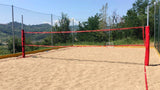 Impianto beach volley e beach tennis art. 5510 acciaio zincato a caldo per esterni