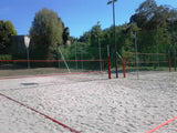 Impianto beach volley e beach tennis art. 5510 acciaio zincato a caldo per esterni