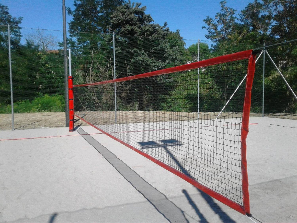 Impianto beach volley e beach tennis art. 5510 acciaio zincato a caldo per esterni