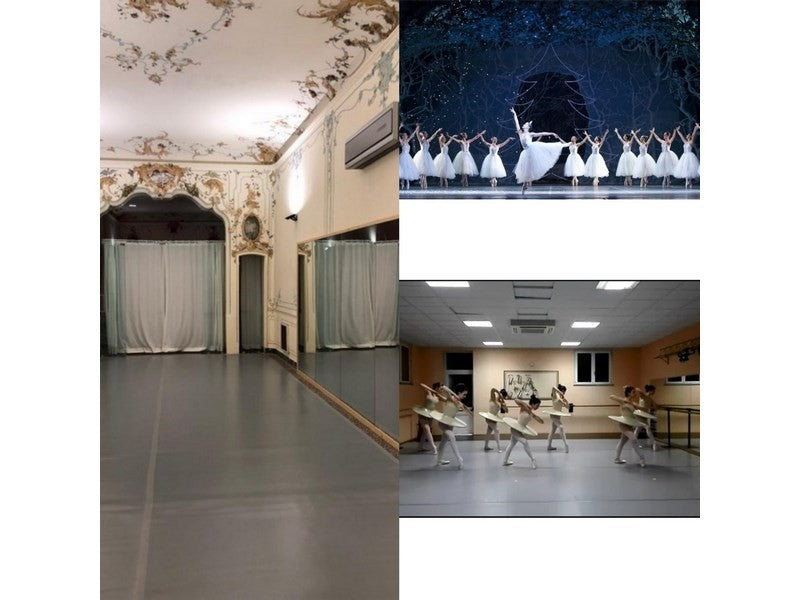 TAPPETO DANZA PVC RONDÒ SALON spessore 1,3 mm venduto a rotoli 50 mq costo al mq