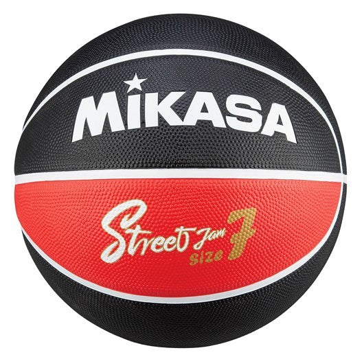 Pallone basket gomma green Mikasa Misura 7 Rosso e Nero