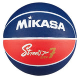 Pallone basket gomma green Mikasa Misura 7 Blu e Rosso