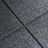 Pavimentazione SQUARE Gomma Fit mattonella antitrauma gomma1x1mt nero