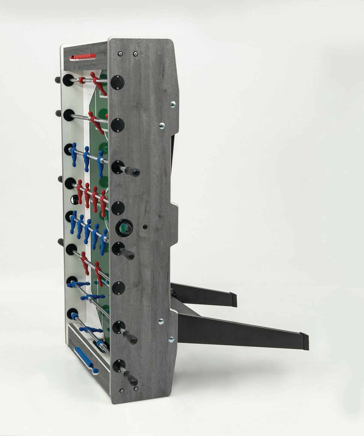 Calciobalilla Champion rovere grigio Ar gambe pieghevoli