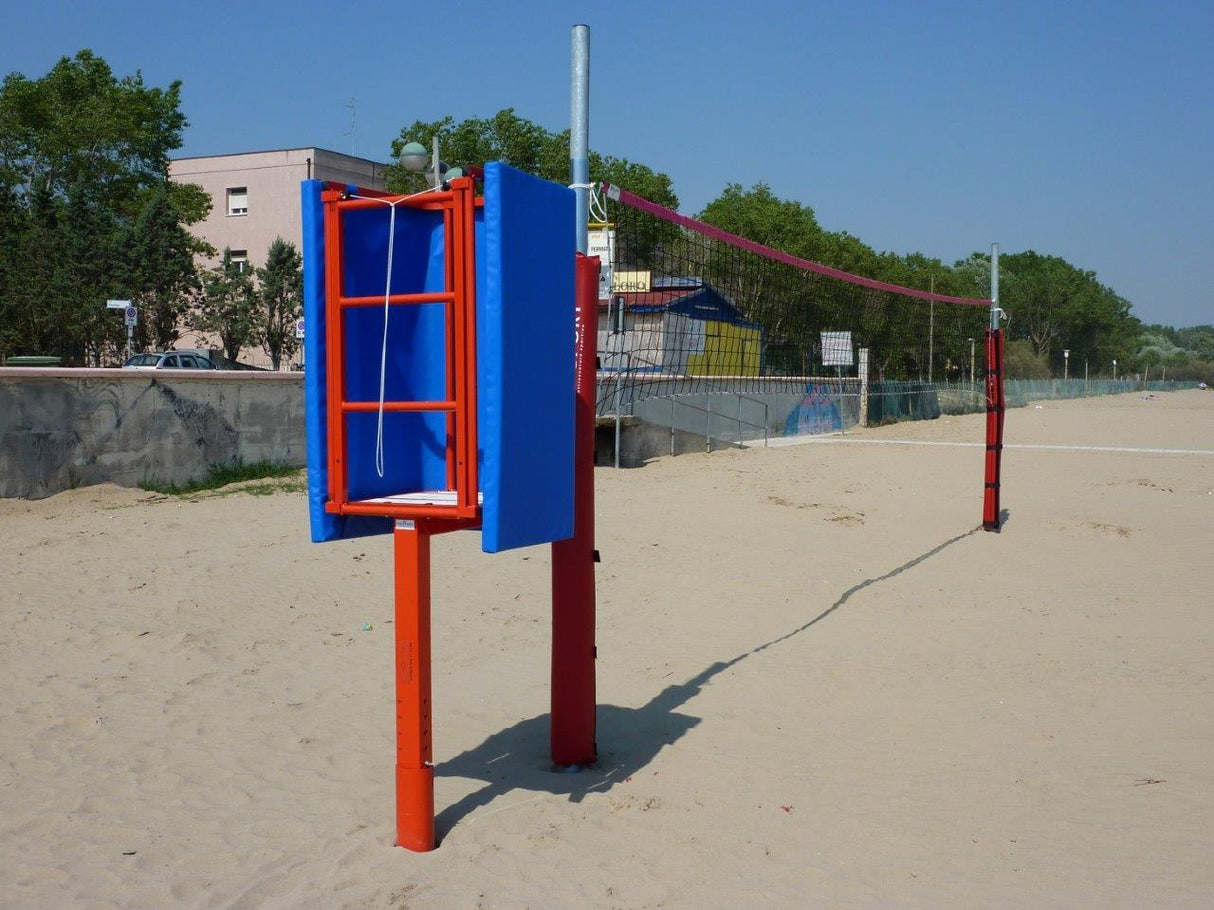 Coppia di Protezioni per esterno per impianti pallavolo e beach-volley con pali di diametro compreso tra Ø70mm e Ø100mm Art. 5525