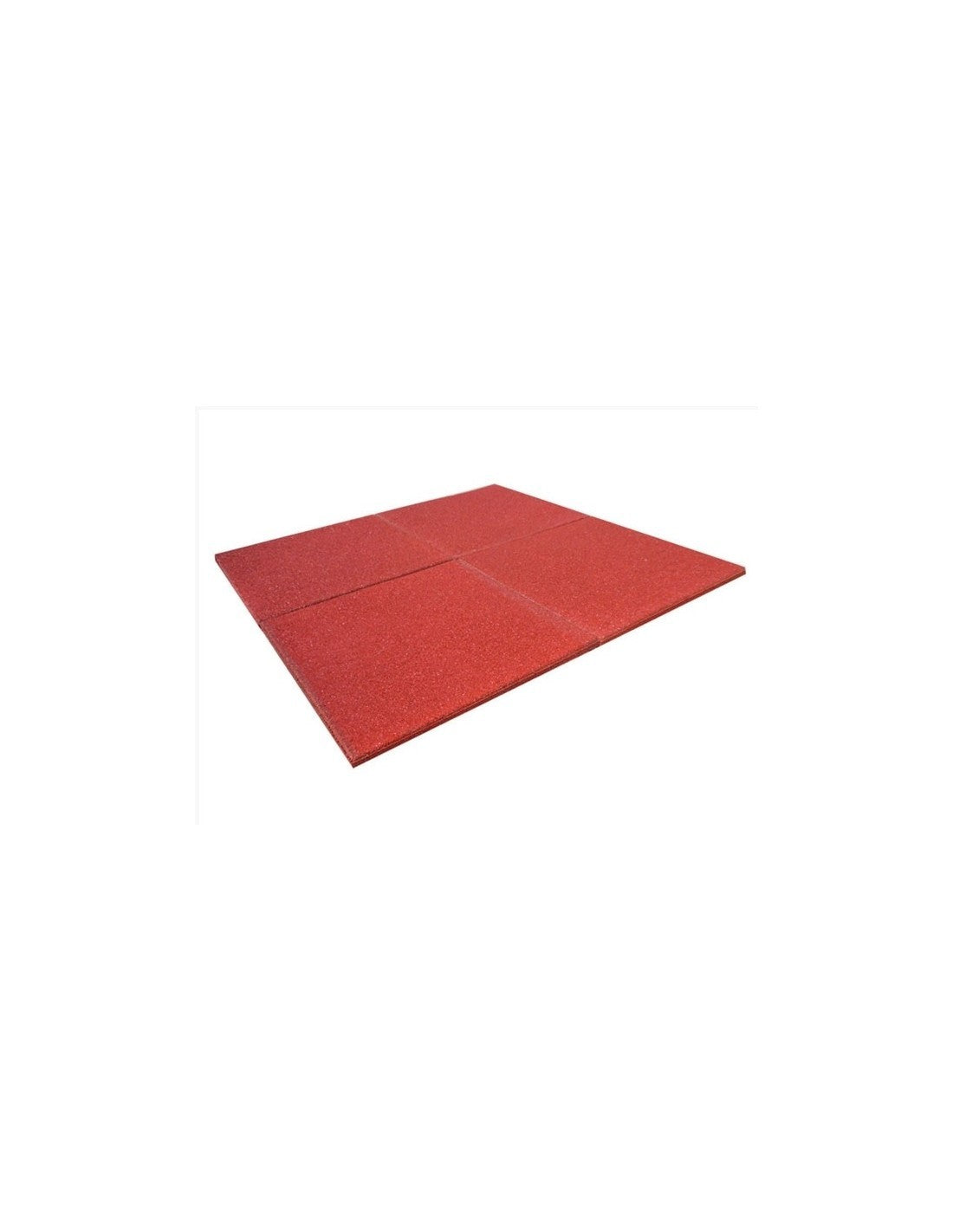 Pavimentazione Antitrauma Securfit  gomma riciclata misure 100x100 nere, rosse o verdi, diversi spessori