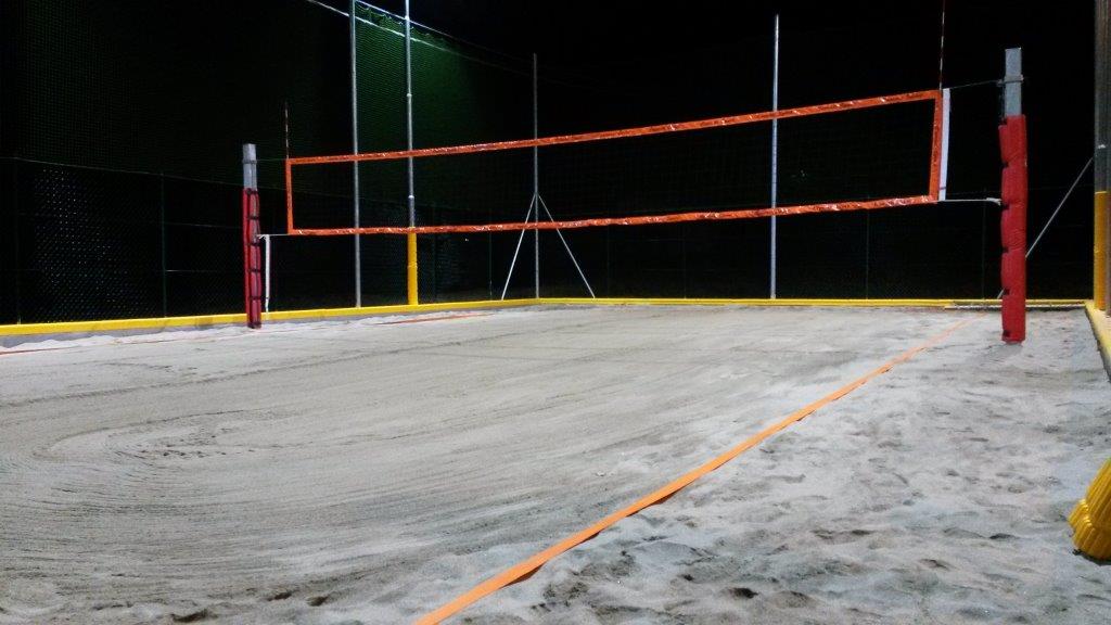 Coppia di Protezioni per esterno per impianti pallavolo e beach-volley con pali di diametro compreso tra Ø70mm e Ø100mm Art. 5525