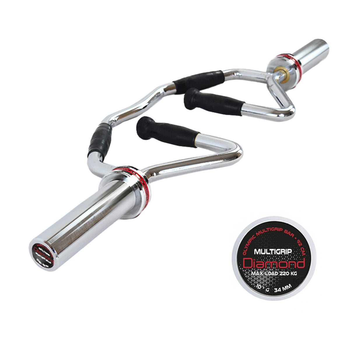 Bilanciere Olimpico – MULTIGRIP – 220 KG DIAMOND BMG92