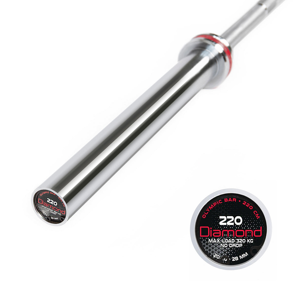 BILANCIERE OLIMPICO – 220 CM DIAMOND BOD220N