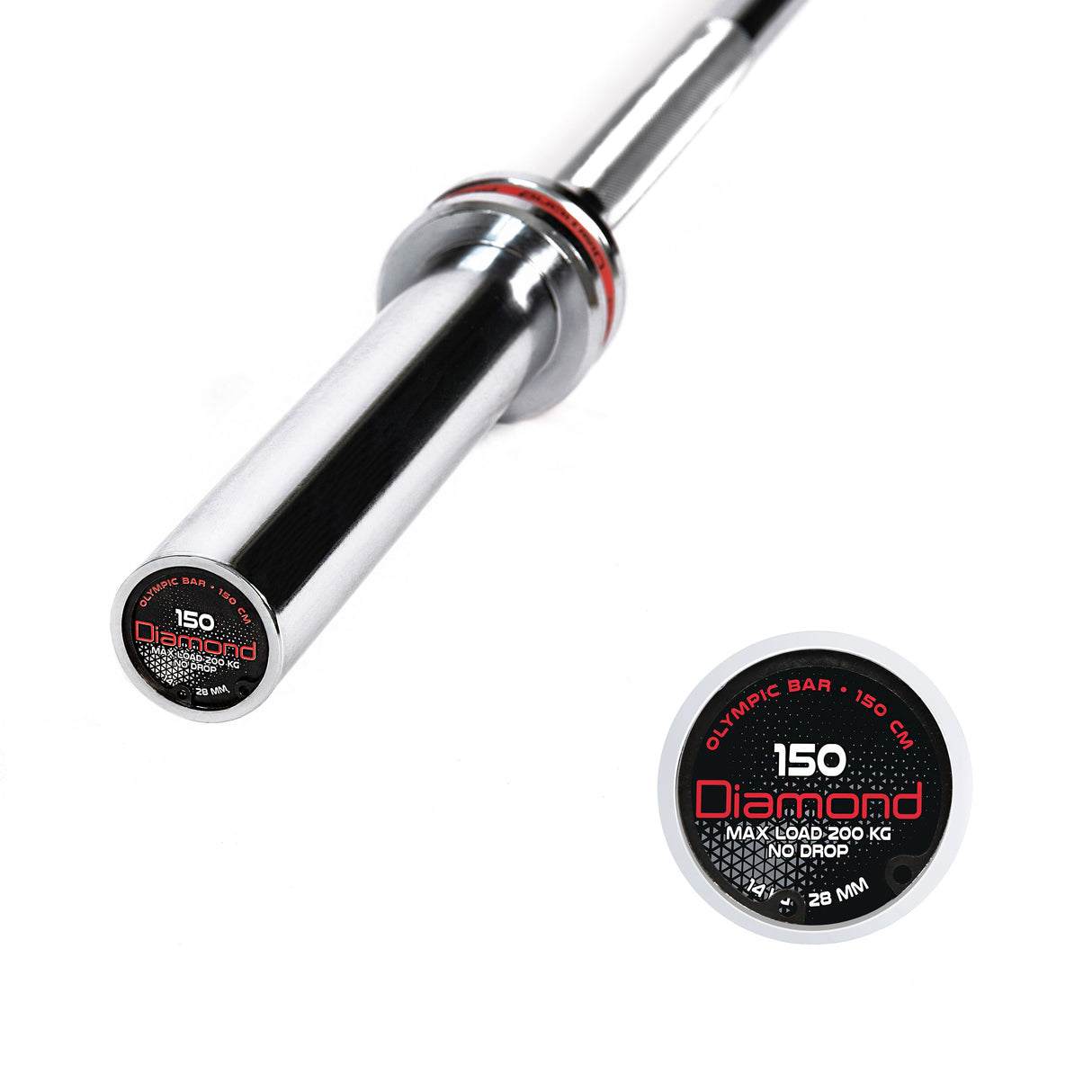 Bilanciere Olimpico  – 150 CM DIAMOND BOD150N