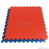 Tatami Made In Italy Ritardante Di Fiamma 100 X 100 X 1,4cm B14FR  Rosso-Blu o Giallo-Verde