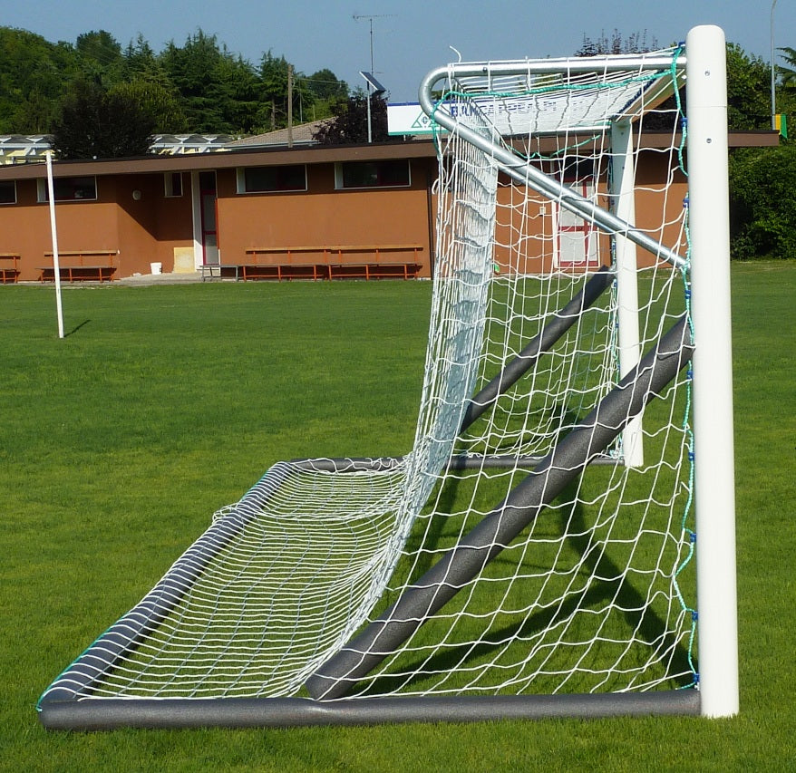 Porta calcio Singola mobile alluminio regolamentari 732x244 Art 5901M