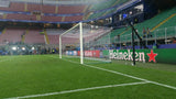 Coppia reti per porta calcio 7,32x2,44m, polietilene diametro Ø4,5mm, maglia quadra 12x12cm, lavorazione con nodo, certificata UNI EN 748:2004/AC:2005  ART 6113