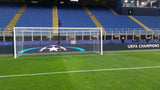 Coppia reti per porta calcio 7,32x2,44m, polietilene diametro Ø4,5mm, maglia quadra 12x12cm, lavorazione con nodo, certificata UNI EN 748:2004/AC:2005  ART 6113