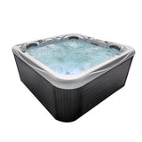 Spa in acrilico rigido Celtic 1 - 5 posti - 200x200x93cm - Copertura inclusa - Con pompa di calore Poolex O'spa 5KW SP-HLCE1-PK