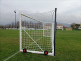 Porta calcio 732x244 cm. mobile, in alluminio, a norma UNI EN 748 ART. 5902