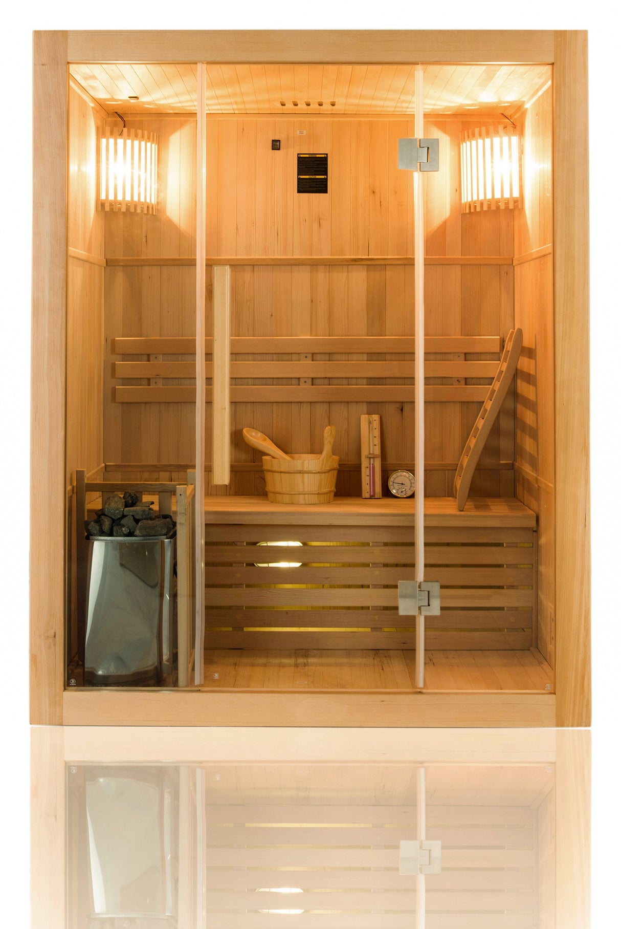 Sauna Tradizionale a Vapore Sense 3 Posti 4,5kW SN-SENSE-3PKUP