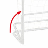 Coppia di porte da calcio TRAIN & SCORE  PIEGHEVOLI