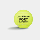 Palle Tennis Dunlop Club FORT CLAY COURT 4 BALL cartone da 18  tubi costo cartone