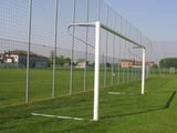 Coppia Porte Calcio Alluminio, Mt. 7,32x2,44 Art. F735 Fornita A Traversa In Due Parti