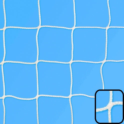 Coppia reti per porta calcio 7,32x2,44m, polipropilene diametro Ø6mm, maglia quadra 12x12cm, lavorazione senza nodo ART. 6112