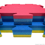 Tatami Resistenti al Fuoco 4cm 100x100x4 cm  Cod. FR40J NEW CERTIFICAZIONI - EN 13501-1 - EURO CLASS Cfl - S1