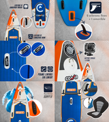 Tavola da SUP / PADDLEBOARD Coasto Nautilus 11'8  sport Nautico Cod. PB-CNAU118B