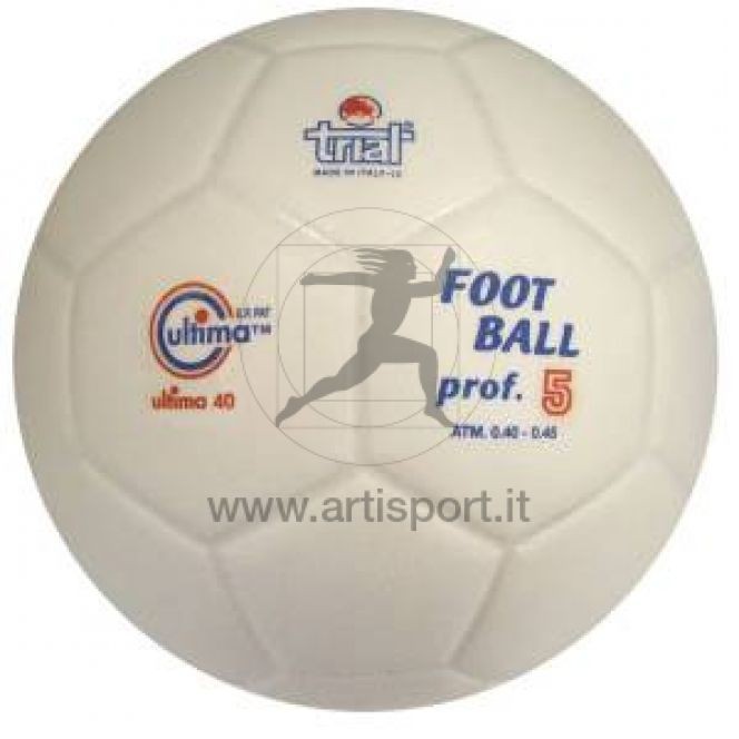 PALLONE CALCIO n.5 IN GOMMA SOFFIATA, PESO gr.420 ULTIMA 40