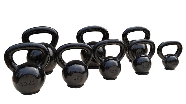 Kettlebell ghisa verniciata base in gomma kg 10 toorx cod KGV-10