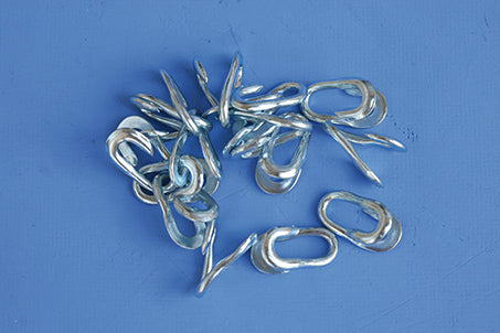 False maglie in acciaio zincato mm.3,5 ACCESSORI PER RETI DI PROTEZIONE Art. 67 (Copia)